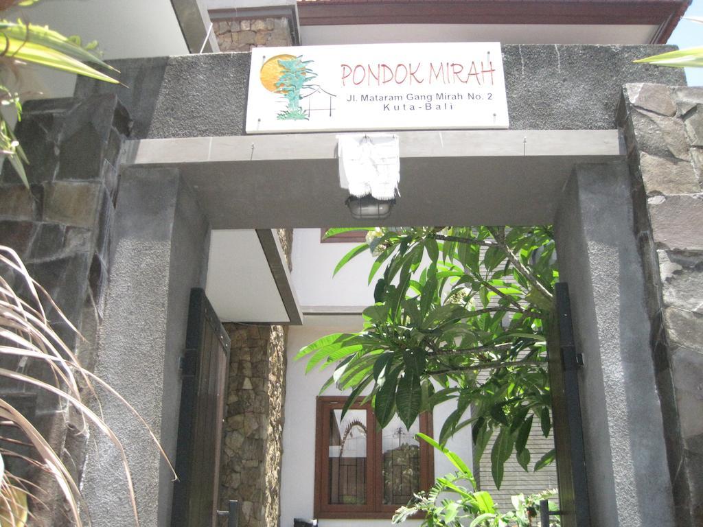 فندق Pondok Mirah كوتا المظهر الخارجي الصورة